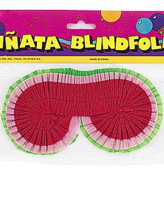 Pinata Ögonmask - Grön, Rosa och Röd