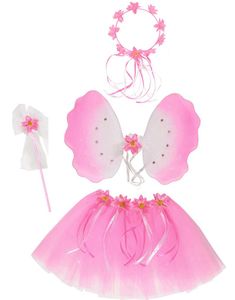 Rosa Fe 4 Delar Set till Barn