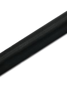 SVART Genomskinlig Organzalöpare 36 cm x 9 meter
