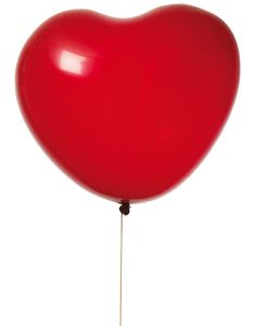 8 stk Hjärtformade Ballonger