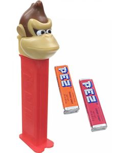 ÄT SNART PRODUKT - Super Mario Donkey Kong Pez-Hållare med 2 stk Pez Förpackningar (30.04.2023)