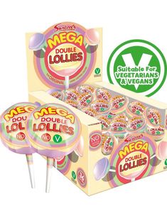 36 stk Swizzels MEGA Double Lollies