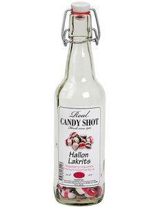 Hallon och Lakrits - Real Candy Shot i Patentflaska