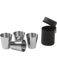 Bricka med 4 Snapsglass