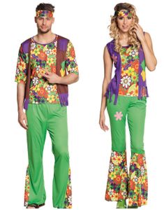 Pardräkt - Woodstock Hippie-dräkt