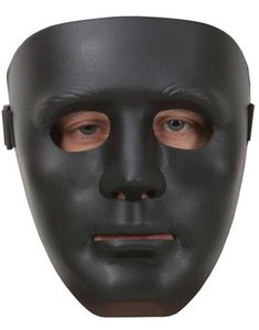 Svart Ansiktsmask