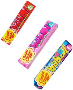 Taste Them All - Chupa Chups Babol Tuggummi - Tre Smaker - Paketerbjudandene