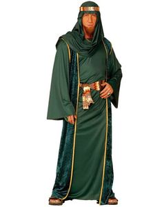 Arab Shejk Kostym - Grön
