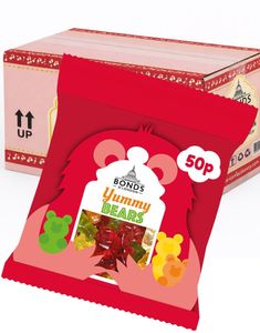 20 stk Yummy Bears - Bonds of London - Hel Eske 1 kg (UK)