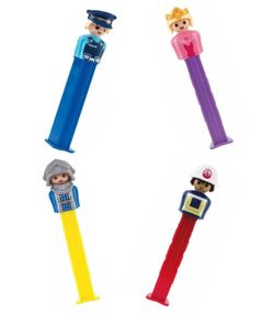 Taste Them All – Pez Playmobil – Fyra varianter – Paketpris