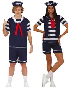 Pardräkt - 80-tals sjömansdräkt