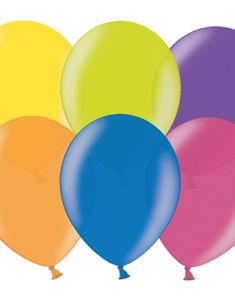 Ballonger i Blandade Metalliska & Pärlemor Färger 23 cm - 100 stk MEGAPACK