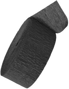 25 meter Svart Dekorband/Streamer